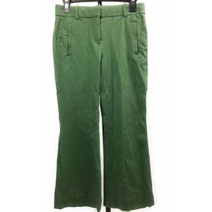 J Crew Womens Pants Black Label Teddie Green